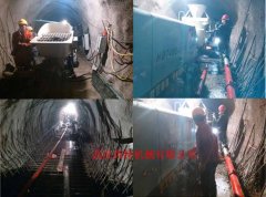 武汉英特小型混凝土输送泵隧道施工案例